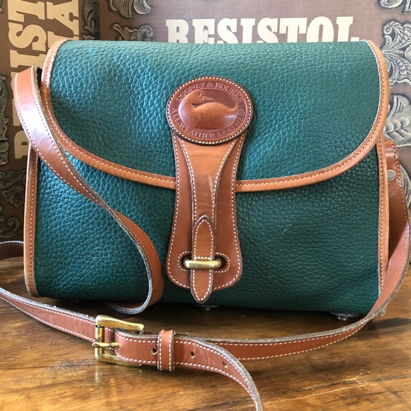 Dooney & Bourke Handbags - Dooney & Bourke | Vintage Medium Green Essex Bag